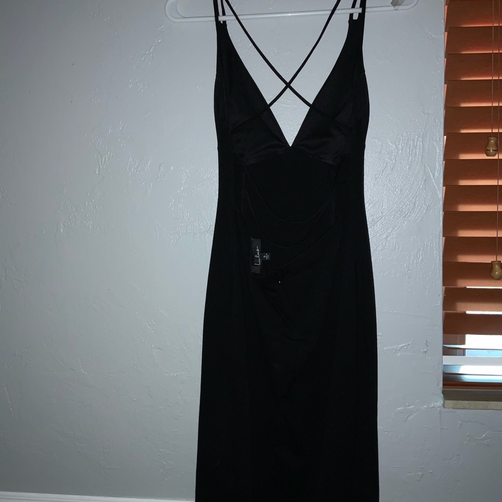 LULUS BLACK DRESS